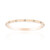 Anillo en oro con Diamante rosa de Francia de Argyle SI1 (Annette)