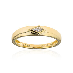 Anillo en oro con Diamante VS1 (F) (de Melo)