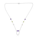 Collar en plata con Amatista de Zambia (de Melo Essence)