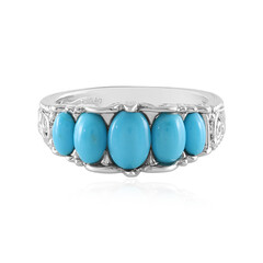 Bague en argent et Turquoise Sleeping Beauty