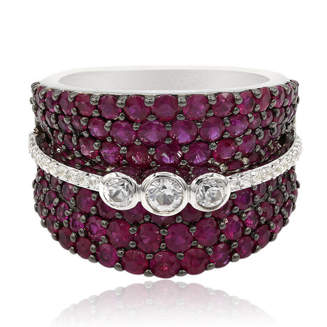 Gouden ring met een zirkoon