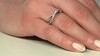 Zilveren ring met zirkonen