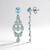 Orecchini in argento con Turchese Sleeping Beauty