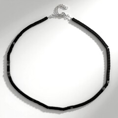 Collana in argento con Ematite Nera
