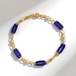 Bracciale in oro con Lapislazzuli (CIRARI)