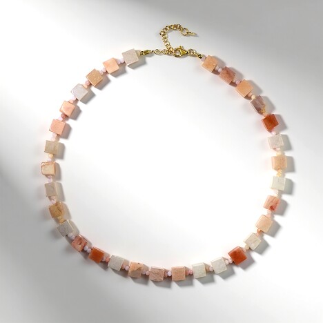 Collana in argento con Opale Rosa