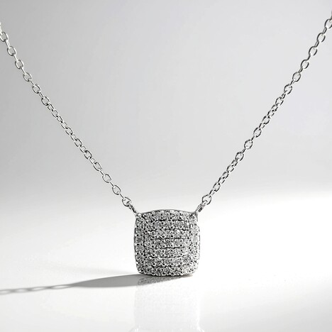 Collana in argento con Zircone