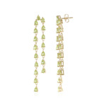 Orecchini in argento con Peridoto