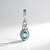 Ciondolo in argento con Zircone Ratanakiri