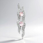 Ciondolo in argento con Tormaline Rosa Cuprian