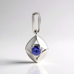 Ciondolo in argento con Tanzanite (Pallanova)