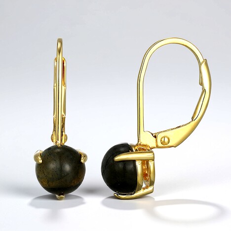 Orecchini in argento con Labradorite