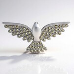 Pendentif en argent et Marcassite (Annette classic)