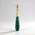 Ciondolo in argento con Malachite