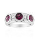Anello in argento con Rodolite della Rift Valley (Remy Rotenier)