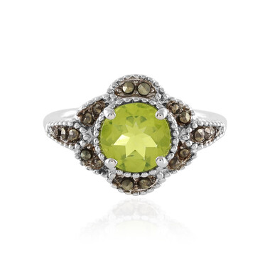 Peridot-Silberring