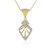 Lupenreiner (F) Brillant-Goldhalskette (LUCENT DIAMONDS)