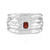 Anillo en plata con Rubí de Tanzania (de Melo Essence)