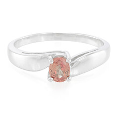 Zilveren ring met een Malawi robijn