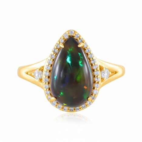 Mezezo Opal Silver Ring