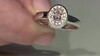Anillo en plata con Morganita de Marropino