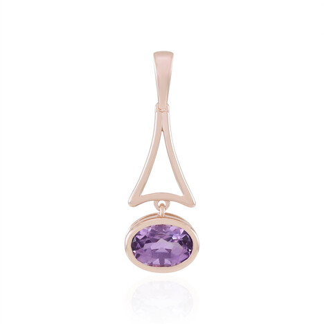 Zilveren hanger met een lavendel amethist (KM by Juwelo)