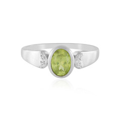 Sphene Silver Ring
