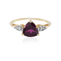 Magenta-Granat-Goldring