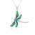 Sleeping Beauty Turquoise Silver Necklace (Dallas Prince Designs)