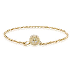 Brazalete en plata con Diamante SI1 (G)