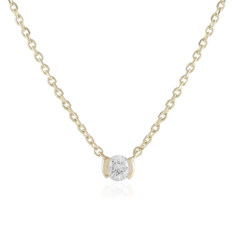 Collana in oro con Diamante IF (G)