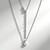 Collana in argento con Topazio Bianco