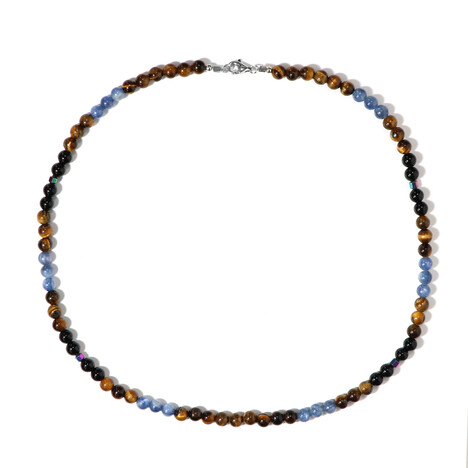 Collana in argento con Onice Nero