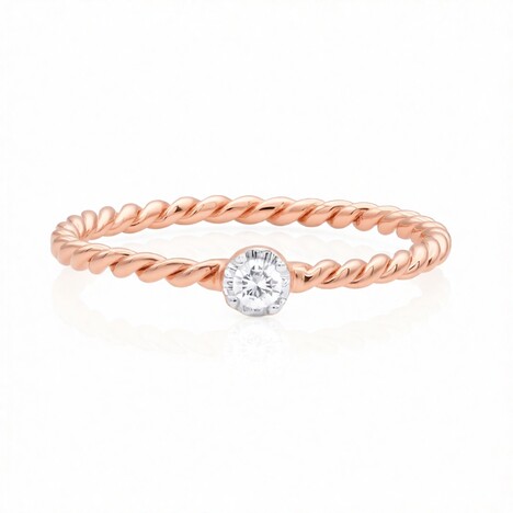 Bague en or et Diamant SI2 (G) (Annette)