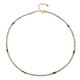 Collana in argento con Zircone Fancy