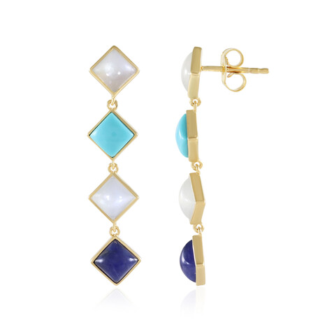 Orecchini in argento con Sodalite