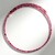 Collana rigida in acciaio con Tormalina Rosa Nigeriana (Riya)