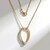 Collana in argento con Zircone (Adela Silber)