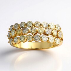 Anello in oro con Diamante Fancy SI2 (CIRARI)