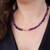 Golden Hematite Silver Necklace