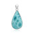 Ciondolo in argento con Larimar
