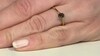 Zilveren ring met een I3 Champagne Diamant