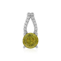 Ciondolo in argento con Sfene