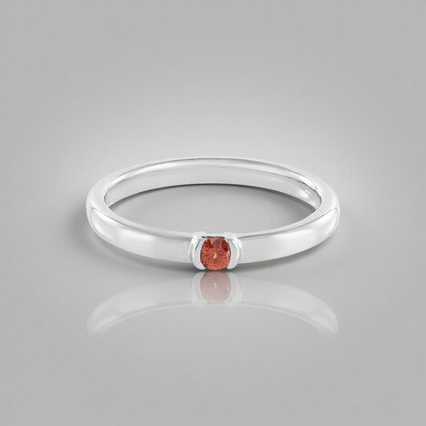 Anello in argento con Rubino Tanzania