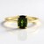 Anello in argento con Diopside Russo