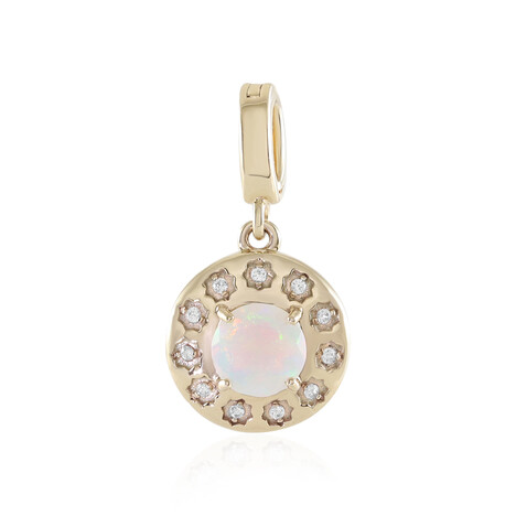 9K Welo Opal Gold Pendant
