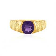 Sambia-Amethyst-Silberring (de Melo Essence)