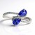 Anello in oro con Tanzanite AAA (CIRARI)