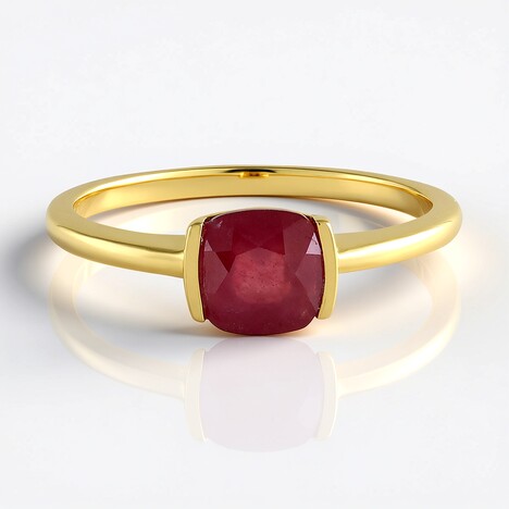 Anello in argento con Rubino Bemainty