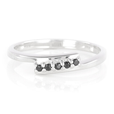 Anello in argento con Spinello Nero